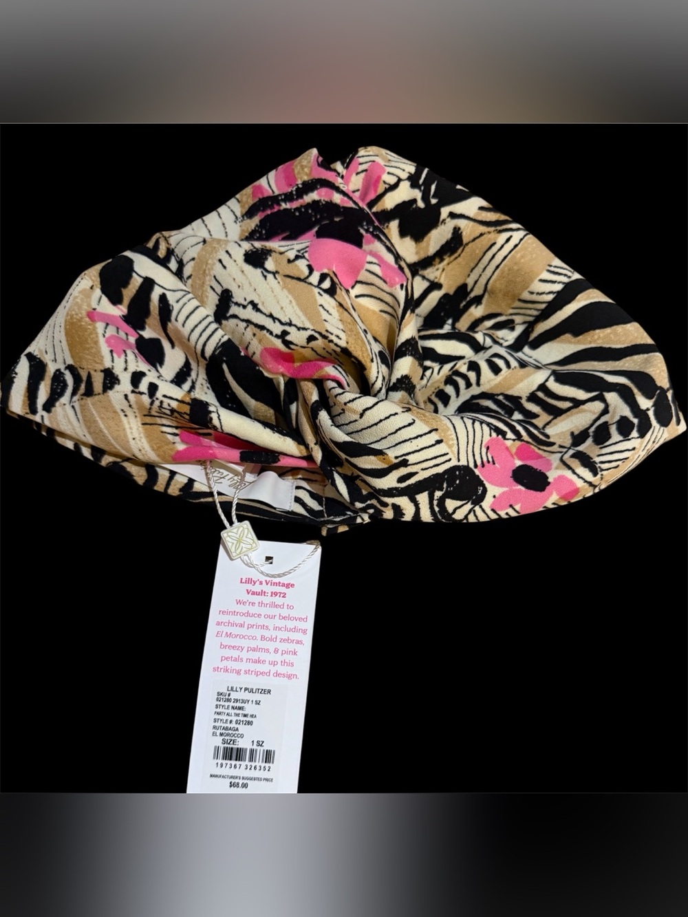 Lilly Pulitzer head wrap